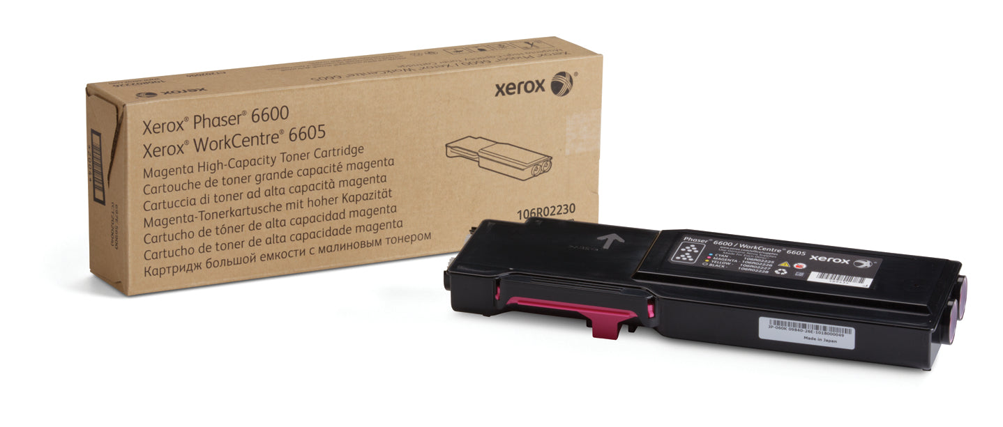 Xerox 106R02230 Toner-kit magenta high-capacity, 6K pages for Xerox Phaser 6600