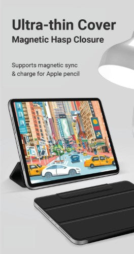eSTUFF COLORADO Magnet Case for iPad Pro 11 2022/2021/2020 - Black
