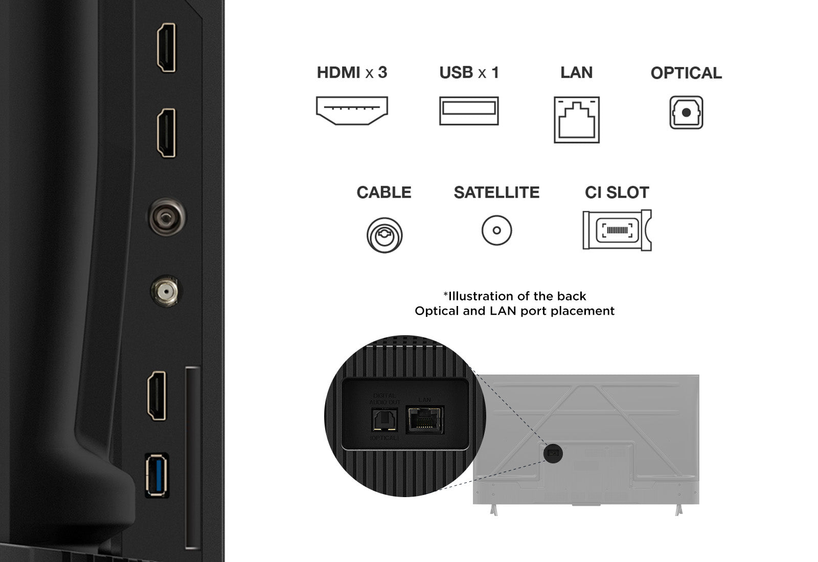 TCL 50" V6C Direct LED 4K HDR Smart TV | 50V6C