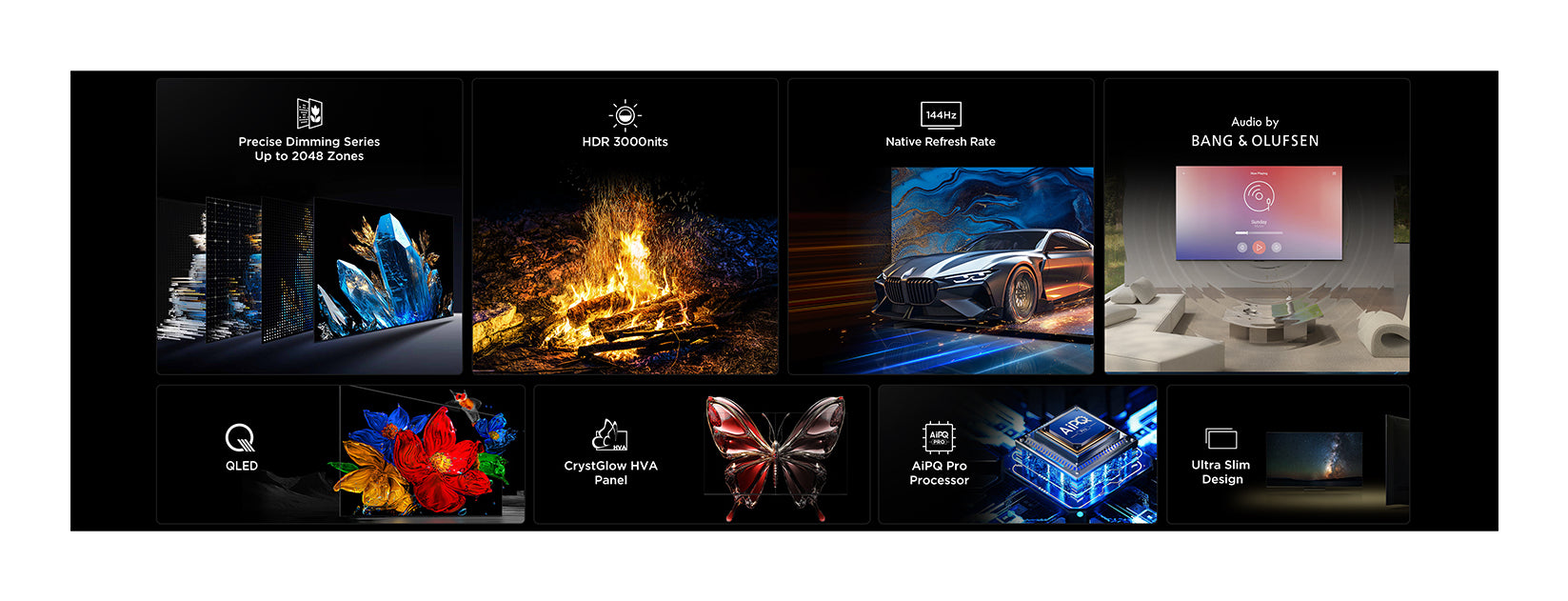 TCL 65" C7K QD-Mini LED 4K Ultra HD HDR Smart TV | 65C7K