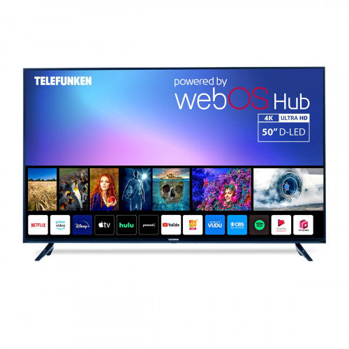 TELEFUNKEN 50" 4K DLED UHD WEBOS SMART TV | N18G-TF-TS5020