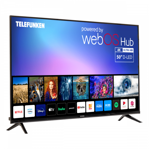 TELEFUNKEN 50" 4K DLED UHD WEBOS SMART TV | N18G-TF-TS5020