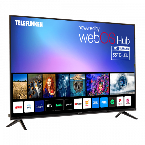 TELEFUNKEN 55" 4K DLED UHD WEBOS SMART TV | N18G-TF-TS5520