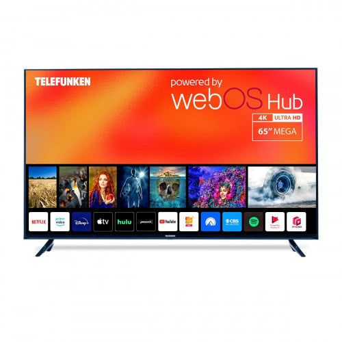 TELEFUNKEN 65" 4K DLED UHD WEBOS SMART TV | N18G-TF-TS6520