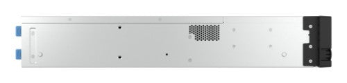 QNAP 2U 12-bay 3.5 SATA HDD NAS AMD Ryzen 7000 series 8C16T (boost up to 5.3 GHz) 32GB DDR5 non-ECC RAM (max. 128GB total) 2x M.2 2280 PCIe Gen5 x2 slots for SSD cache 2x 10GBASE-T + 2x 2.5 GbE RJ45 3 x PCIe Gen 4 expansion slots 2 x 550W redundant power