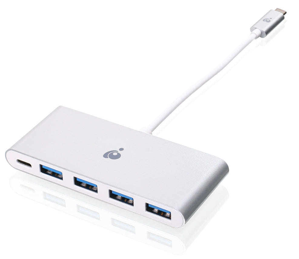 iogear GUH3C4PD interface hub USB 3.2 Gen 1 (3.1 Gen 1) Type-C 5000 Mbit/s White