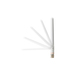 Cisco Aironet Dual-Band Omnidirectional Wi-Fi Antenna, 2 dBi (2.4 GHz)/4 dBi (5 GHz), White Dipole (1 Port), RP-TNC Connector, 1-Year Limited Hardware Warranty (AIR-ANT2524DW-R=)