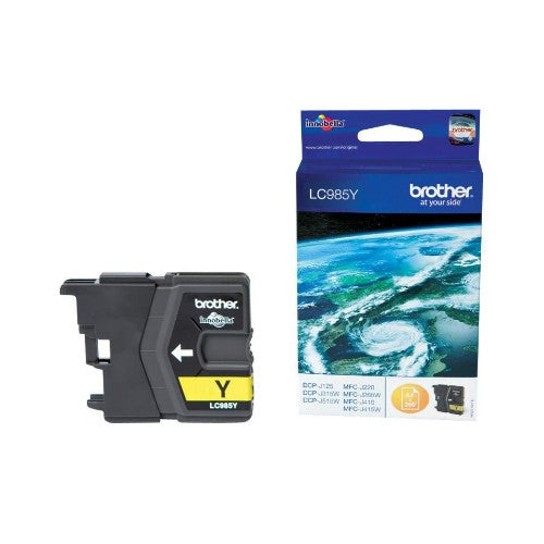 Brother LC-985Y Ink cartridge yellow, 260 pages ISO/IEC 24711 4,8ml for Brother DCP-J 125