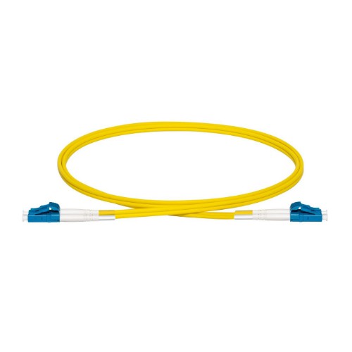 Lanview LVO231408 InfiniBand/fibre optic cable 3 m 2x LC OS2 Yellow