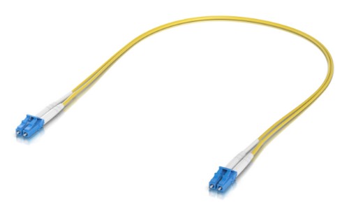 Ubiquiti UACC-OFC-S2-LULU-0.5M-50 InfiniBand/fibre optic cable LC LC/LC Yellow