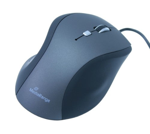 MediaRange MROS202 mouse Office Right-hand USB Type-A Optical 2400 DPI