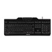 CHERRY KC 1000 SC keyboard USB AZERTY Belgian Black