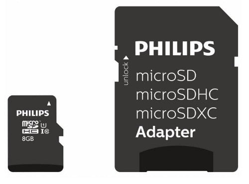 Philips FM08MP45B/00 memory card 8 GB MicroSDHC UHS-I Class 10