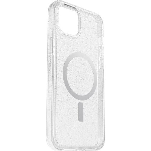 OtterBox Symmetry Series for MagSafe for iPhone 15 Plus, Stardust (Clear Glitter)