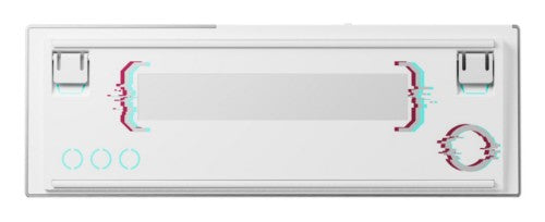 CHERRY MX 8.2 Pro TMR Wireless keyboard Gaming USB + RF Wireless + Bluetooth QWERTY US International Silver, White