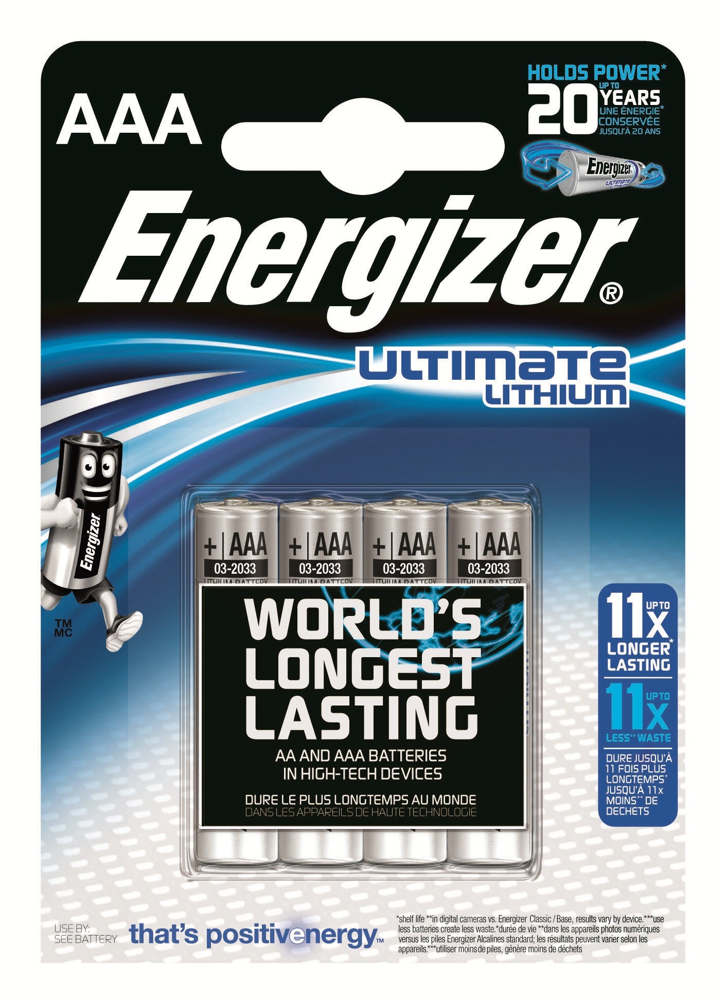 Energizer ENLITHIUMAAAP4