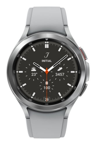Samsung Galaxy Watch4 Classic 3.56 cm (1.4") OLED 46 mm Digital 450 x 450 pixels Touchscreen 4G Silver Wi-Fi GPS (satellite)