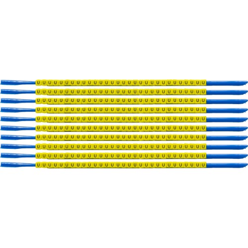 Brady SCNG-23-N cable marker Black, Yellow Nylon 300 pc(s)