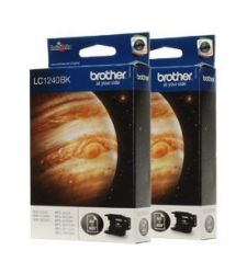 Brother LC-1240BKBP2DR Ink cartridge black twin pack, 2x600 pages ISO/IEC 24711 Pack=2 for Brother DCP-J 525/MFC-J 6510