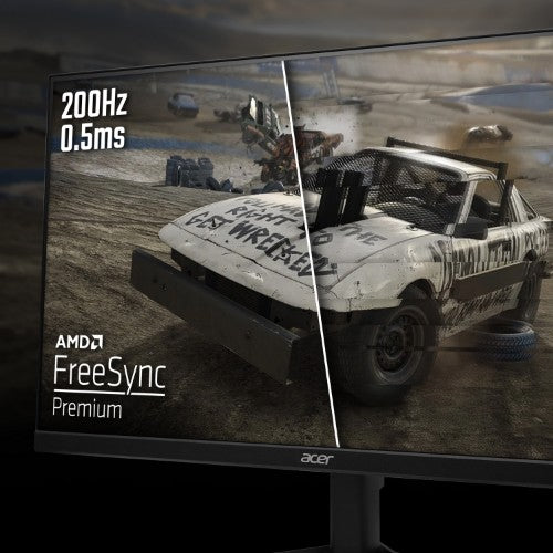 Acer NITRO QG1 Nitro QG271X1 gaming monitor - 27", Full HD, 200Hz, 0.5ms, FreeSync Premium, HDR 10, HDMI & DP