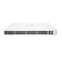 HPE Aruba Networking Instant On 1960 48G 2XGT 2SFP+ Managed L2+ Gigabit Ethernet (10/100/1000) 1U White