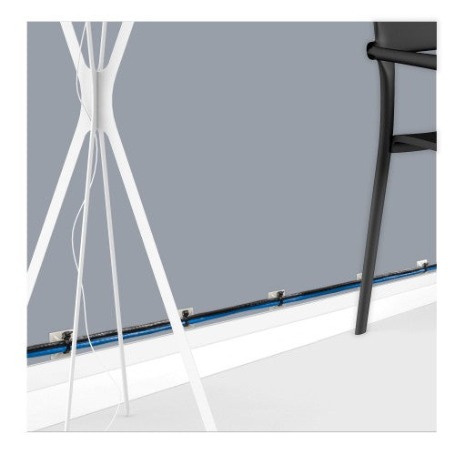 StarTech.com 100 Pack Cable Tie Mounts with Adhesive Tape for 0.21 in. (5.5 mm) Wide Ties - Nylon/Plastic Zip Tie Mounts - Electrical/Network Cable Wrap Mounts / 94V-2 Fire & UL Rated TAA