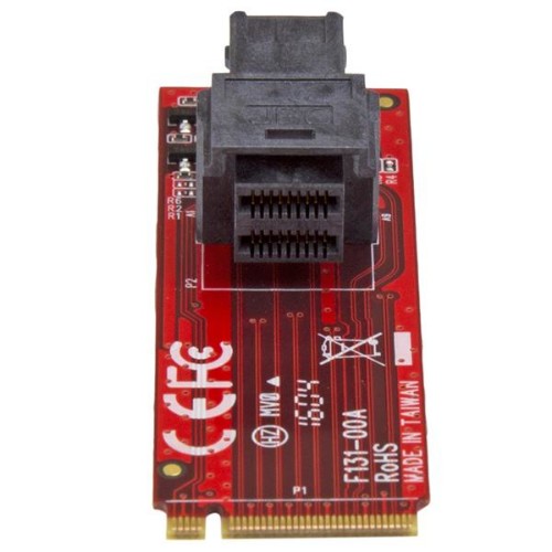 StarTech.com U.2 (SFF-8643) to M.2 PCI Express 3.0 x4 Host Adapter Card for 2.5” U.2 NVMe SSD