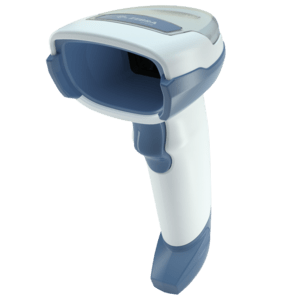 Zebra DS4608-HC4000BVZWW barcode reader Handheld bar code reader 1D/2D LED Blue, White