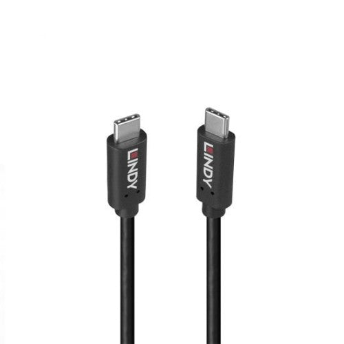 Lindy 36975 USB cable USB 3.2 Gen 2x2 0.5 m USB C Black