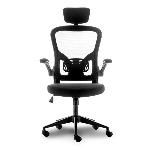Urban Factory ERGO: SIMPLE ERGONOMIC ADJUSTABLE WORKING CHAIR BLACK