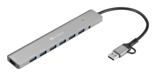 Sandberg USB-C/A to 7 x USB 3.0 Hub