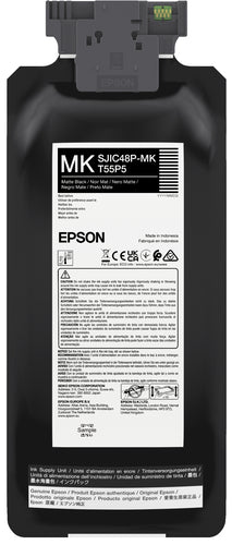 Epson C13T55P540/SJIC-48-P-MK Ink cartridge black matt 480ml for Epson ColorWorks C 8000 e MK