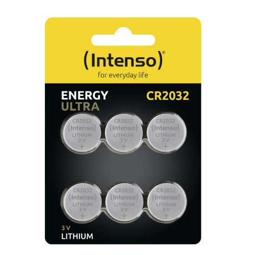 Intenso CR 2032 Energy 6er Blister - CR2032 - 220 mAh Single-use battery Lithium-Manganese Dioxide (LiMnO2)