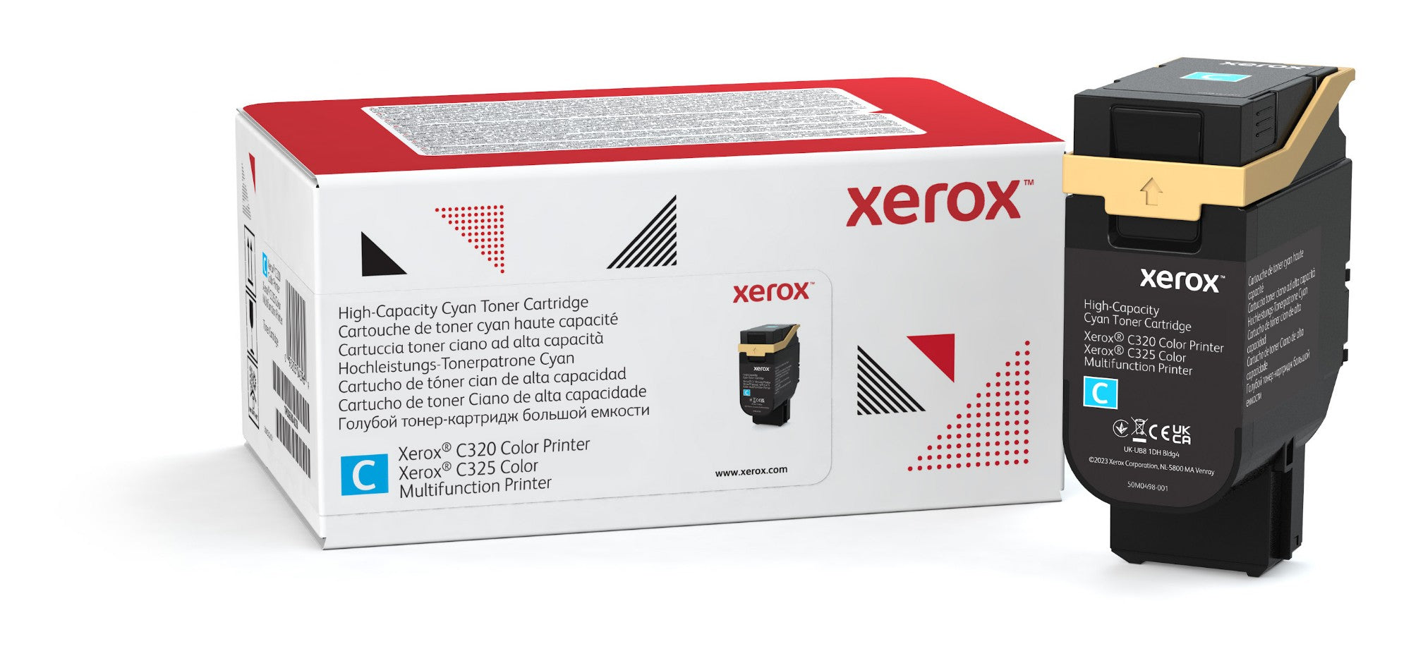 Xerox 006R04828 Toner cartridge cyan high-capacity, 5.5K pages ISO/IEC 19752 for Xerox C 320