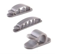 Vivolink VLCBKITB cable organizer Desk/Wall Cable holder Black 3 pc(s)