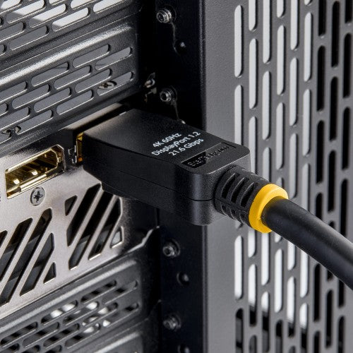 StarTech.com 2m (6.6ft) VESA Certified DisplayPort Cable - 10 Pack - DisplayPort 1.2 Cord with Latches, 4K 60Hz UHD, DP to DP Cable for Monitor, Latching DP Connectors