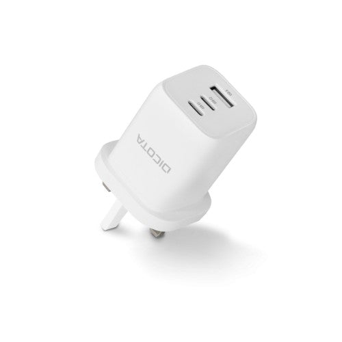 DICOTA D32055 mobile device charger Universal White AC Fast charging Indoor