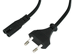 Lindy 30421 power cable Black 2 m CEE7/16 C7 coupler