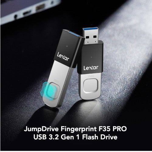 Lexar JumpDrive F35 PRO USB flash drive 64 GB USB Type-A 3.2 Gen 1 (3.1 Gen 1) Black, Silver