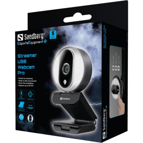 Sandberg Streamer USB Webcam Pro