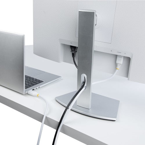 StarTech.com 6ft (1.8m) Premium Certified High Speed HDMI Cable, 4K 60Hz/1440p 144Hz, HDR10/HDCP 2.2/ARC, 18Gbps, UHD HDMI 2.0 Cord for TV/Monitor/Display, TPE Jacket, White