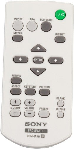 Sony 149046312 remote control Projector Press buttons