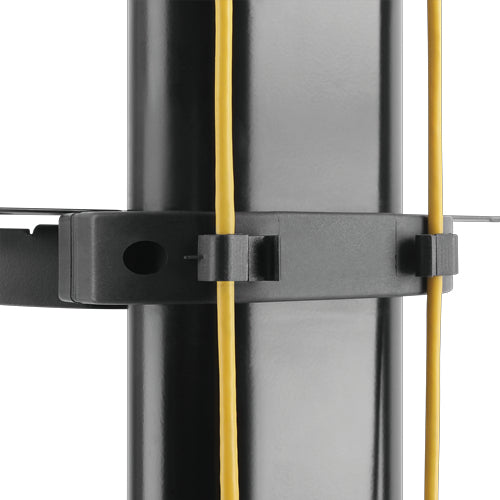 Fellowes 100136877 monitor mount / stand 177.8 cm (70") Floor Black