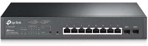 TP-Link JetStream 10-Port Gigabit Smart PoE Switch with 8-Port PoE+