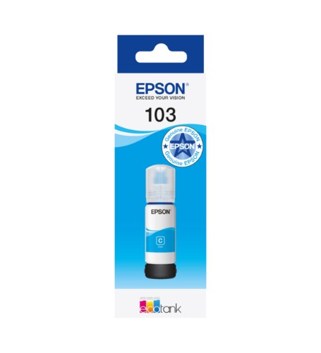 Epson C13T00S24A/103 Ink bottle cyan, 4.5K pages 70ml for Epson L 1110