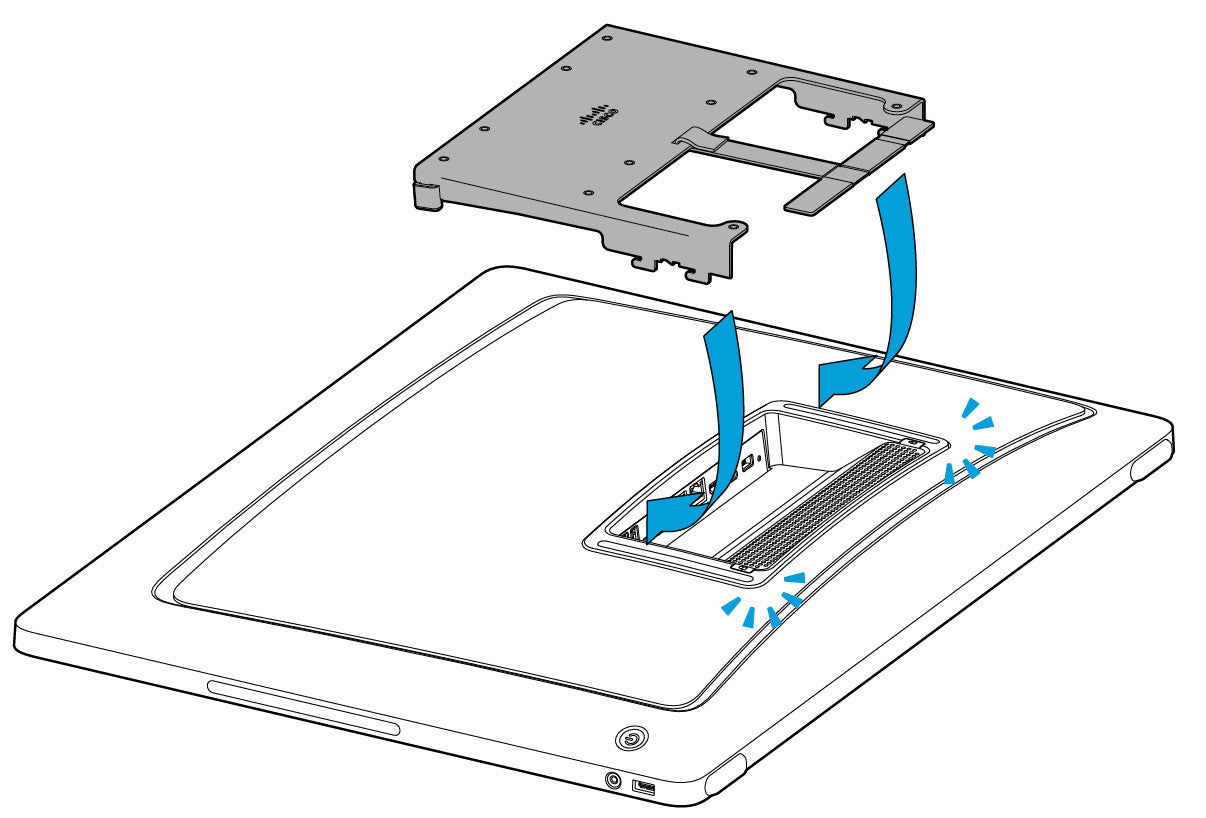 Cisco VESA Adapter and Wall Mount Kit for Desk Pro