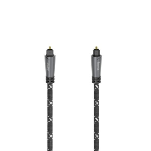 Hama 00205140 audio cable 3 m TOSLINK Black, Grey
