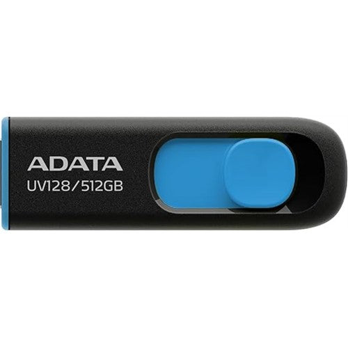 ADATA UV128 USB flash drive 512 GB USB Type-A 3.2 Gen 1 (3.1 Gen 1) Black, Blue