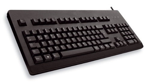 CHERRY G80-3000 BLACK SWITCH, Keyboard, Corded, Black, USB/PS2 (QWERTY - UK)