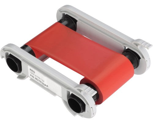 Evolis RCT013NAA Thermal-transfer ribbon red, 1K pages for Evolis Primacy/2/Zenius